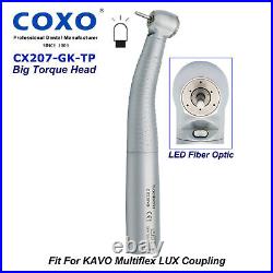 COXO Dental High Speed LED Coupler Fiber Optic Handpiece fit KaVo NSK Sirona GW