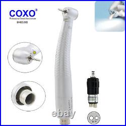 COXO Dental LED Self Power High Speed Turbine Handpiece NSK 4 Hole Coupling UK