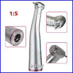 Dental 15 Electric Contra Angle Handpiece Fit NSK Red Ring Inner Spray UK