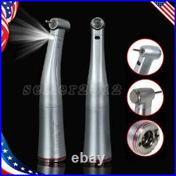 Dental 15 Electric Fiber Optic Increasing Contra angle handpiece Fit NSK KaVo