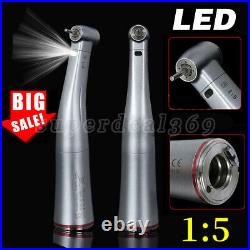 Dental 15 Increasing Contra Angle LED Fiber Optic Handpiece Fit NSK Electric CE