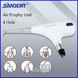 Dental Air Flow Polishing Polisher Handpiece Hygiene Prophy Jet 2/4 Holes UK