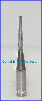 Dental Carbide Burs FG# 699L Tapered Fissure CrossCut High Speed HP 100 Package