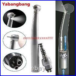 Dental E-generator LED High Speed Turbine Handpiece fit 4Hole Coupler YDKKM