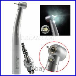 Dental E-generator LED High Speed Turbine Handpiece fit 4Hole Coupler YDKKM