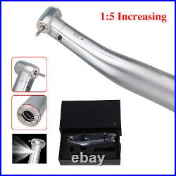 Dental Fiber Optic 11/15/14.2 Contra Angle LED Increasing Handpiece CE UK