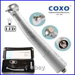 Dental Fiber Optic LED High Speed Handpiece Fit KaVo /NSK 6H Coupler CX207-G UK