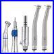 Dental High Low Speed Handpiece Kit Contra Angle Straight Air Motor Push