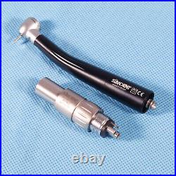 Dental High Speed/E-generator LED /Fiber Optic Handpiece 4/6H Coupler fit NSK UK