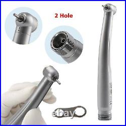 Dental High Speed Handpiece 2/4H Push Button Clean Head 2/4 Connection CE