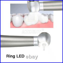 Dental High Speed Handpiece E-generator Shadowless Ring LED Ceramic Bearing 2H