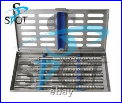 Dental Instruments Kit Osteotomes Convex Curved S/5 W Cassette Ostmspawc5 SdOt