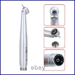 Dental LED 45° Fiber Optic E-Generator Single Water High Speed Handpiece B2 M4