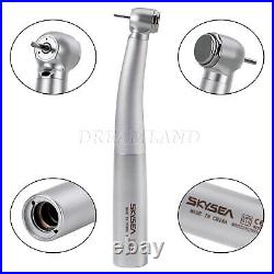 Dental LED Fiber Optic High Speed Handpiece + 6 Hole Quick Coupler Fit Kavo UK