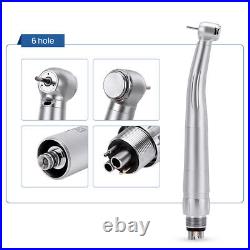 Dental LED Fiber Optic High Speed Handpiece /Quick Coupling 6 Holes Fit for NSK