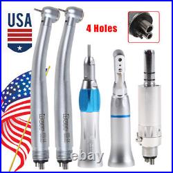 Dental LED High low Speed Handpiece 2/4Holes Air Turbine kit NSK Pana Max Style