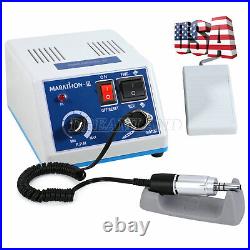 Dental Lab Marathon Electric Micromotor Polishing Unit / 35K rpm Motor Handpiece