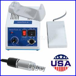 Dental Lab Marathon Electric Micromotor Polishing Unit / 35K rpm Motor Handpiece