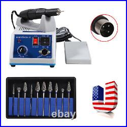 Dental Lab Marathon Electric Micromotor Polishing Unit / 35K rpm Motor Handpiece