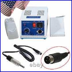 Dental Lab Marathon Electric Micromotor Polishing Unit / 35K rpm Motor Handpiece