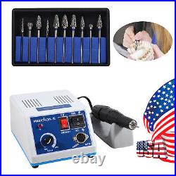 Dental Lab Marathon Electric Micromotor Polishing Unit / 35K rpm Motor Handpiece