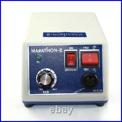 Dental Lab Marathon Micromotor N3 Polisher Polishing+35K RPM Handpiece & 10 Burs