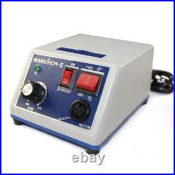 Dental Lab Marathon Micromotor N3 Polisher Polishing+35K RPM Handpiece & 10 Burs