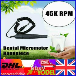 Dental Lab Micromotor Handpiece 45kRPM High-speed Handpiece for N8 marathonStyle