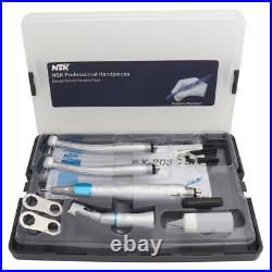 Dental Low Speed Handpiece Kit EX203C 2xPana Max TU M4 High Speed Turbine 4Holes