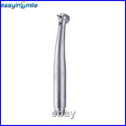 EASYINSMILE 2/4 Holes Dental High Speed Handpiece Led Light Air Turbe Push 5Pc
