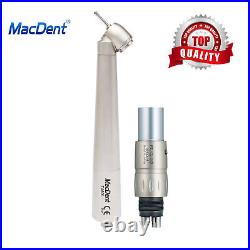 MacDent T450L Dental Titanium Surgical 45° Fiber Optic LED High Speed Handpiece
