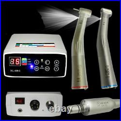 NSK CICADA Dental Electric Motor + 11 15 High Low Speed Handpiece Contra Angle