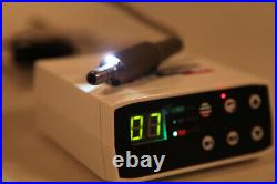 NSK Style Dental Brushless LED Electric Micro Motor+15 Fiber Optic Contra Angle