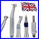 NSK Style Dental E-generator LED High/ Low Speed Turbine Handpiece Kit 4 Hole