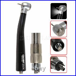 NSK Style Dental High Speed/E-generator/Fiber Optic LED Handpiece 4/6H Coupler