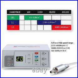 NSK Style Digital Dental Brushless Electric Micromotor E-type Motor Surgical UK