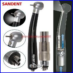 SANDENT Dental High Speed E-generator LED Handpiece 4H Coupler fit NSK SDNKM