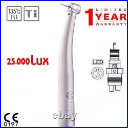 Titan 33W Mini 25,000Lux Dental High Speed Handpiece For Bien Air Unifix Coupler