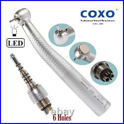 Turbine Dental Fiber Optic High Speed Handpiece Fit KaVo MULTIflex LED Coupling