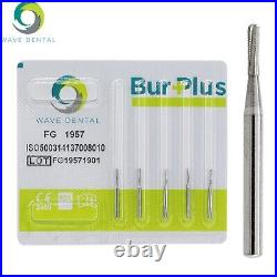 Wave Dental Carbide Burs For High Speed Handpiece 1.6mm FG 1957 1958 PRIMA