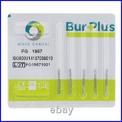 Wave Dental Carbide Burs For High Speed Handpiece 1.6mm FG 1957 1958 PRIMA